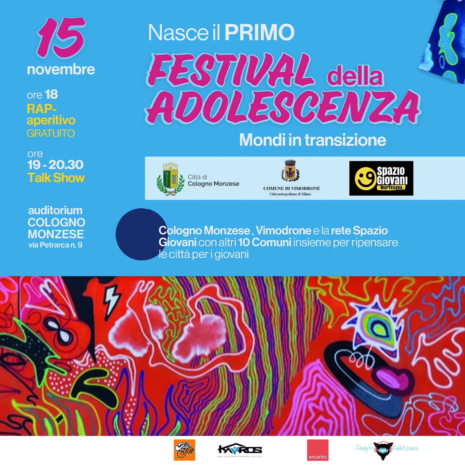 Presentazione primo Festival dell'Adolescenza