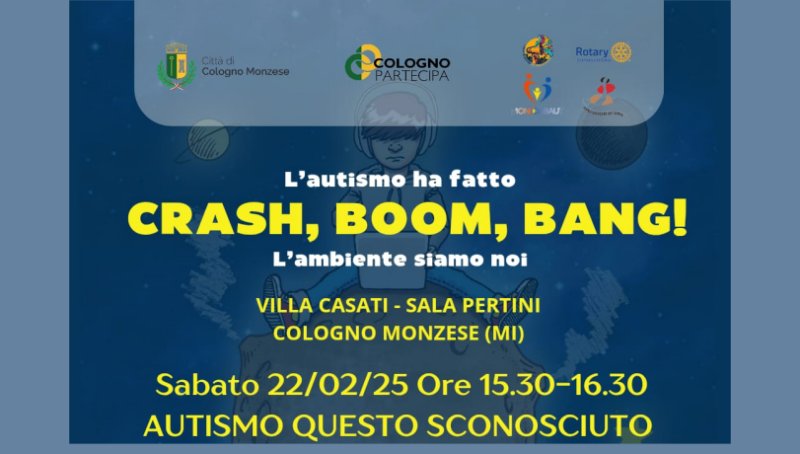 L’autismo ha fatto “CRASH, BOOM, BANG!” 