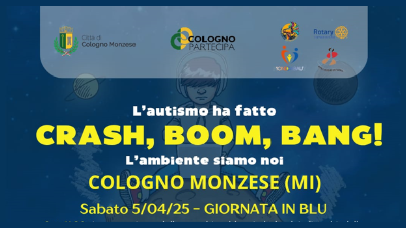 L’autismo ha fatto “CRASH, BOOM, BANG!” 