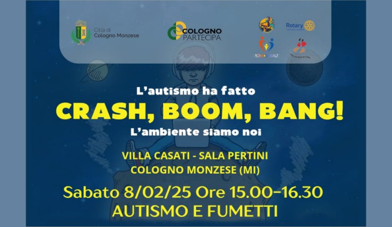 L’autismo ha fatto “CRASH, BOOM, BANG!” 